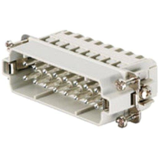 Weidmüller 1896830000 Einsatz HDC Stift 250 V 22 A HA 16 MT Verpackungseinheit:1ST