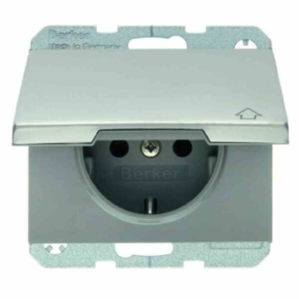 BERKER 47517104 Steckdose 1f edst mattier