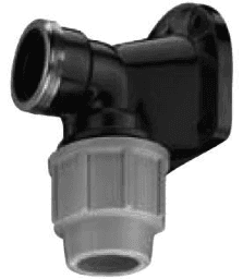 PLASSON 7750-020.02 Plasson Wandscheibe 7750 1/2" (Ad.20 mm)  Verpackungseinheit:1ST