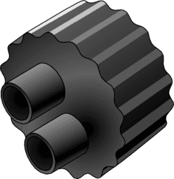 KE KELIT 3031250 KE KELIT PEX61 KELIT DUO-PEX Isolierabschluss 25-50/25-40 / 111-142 PEX61 Verpackungseinheit:1ST