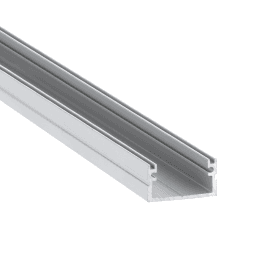 SMARTLED SLPR/1D LED-Aufbauprofil ROMA XL 2m Aluminium eloxiert, BxH 20.4x11.5mm  Verpackungseinheit:1ST