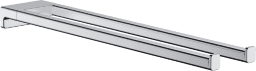 HANSGROHE 41770000 hansgrohe AddStoris Q Handtuchhalter zweiarmig, Chrom 41770XXX Verpackungseinheit:1ST