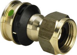 VIEGA 646 431 Viega Raxofix-Anschlussverschraubung mit SC-Contur Siliziumbronze, Modell 5363 d: 20 G: ¾ 5363 Verpackungseinheit:1ST