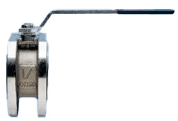 VALPRES 72018410 Edelstahl-Kompaktfl.-Kugelh.DN50 PN16 Ta-Luft Atex Fire-Safe 1.4408 Handhebel  Verpackungseinheit:1ST