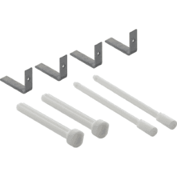 GEBERIT 240.058.00.1 GE Verlaengerungsset Betaetigungsplatten von vorne 9 bis 18cm  Verpackungseinheit:1ST