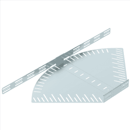 OBO 6037110 Bogen, winkelverstellbar horizontal 60x5 00 Stahl bandverzinkt RB W 650 FS Verpackungseinheit:1ST