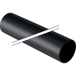 GEBERIT 368.000.16.0 GE PE Rohr in Stangen zu 5m d 125mm 368000  Verpackungseinheit:5M