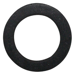 KLINGER IB11030 Gummidichtung schwarz mit Einl. 18x12x2 1/2 für Ms-Mutter 3/8 für 2/3 Holländer  Verpackungseinheit:1ST