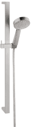 ALVA AQARAUBS70ES ALVA Aura Brausestangenset 70cm Handbr.3-fach,Brausesch.150cm,Steel Line  Verpackungseinheit:1ST