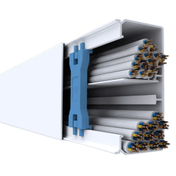 GGK 11035 Fensterbankkanal 60x150 reinweiß RAL 9010 FB 60X150 RW Verpackungseinheit:2M