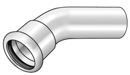 KE KELIT 54621GG0 KE KELIT CP426 STEELFIX C-Stahl Press-Winkel 45 Grad außen/innen 42 CP426 Verpackungseinheit:1ST