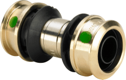 VIEGA 646 882 Viega Raxofix-Kupplung mit SC-Contur Siliziumbronze, Modell 5315 d1: 32 d2: 25 5315 Verpackungseinheit:1ST